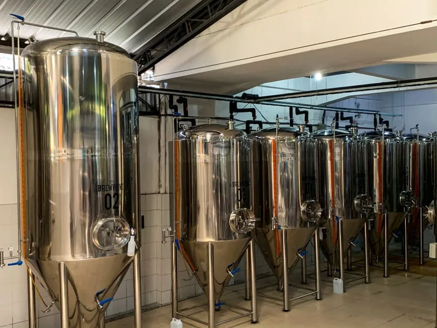 Visita a cervejaria artesanal