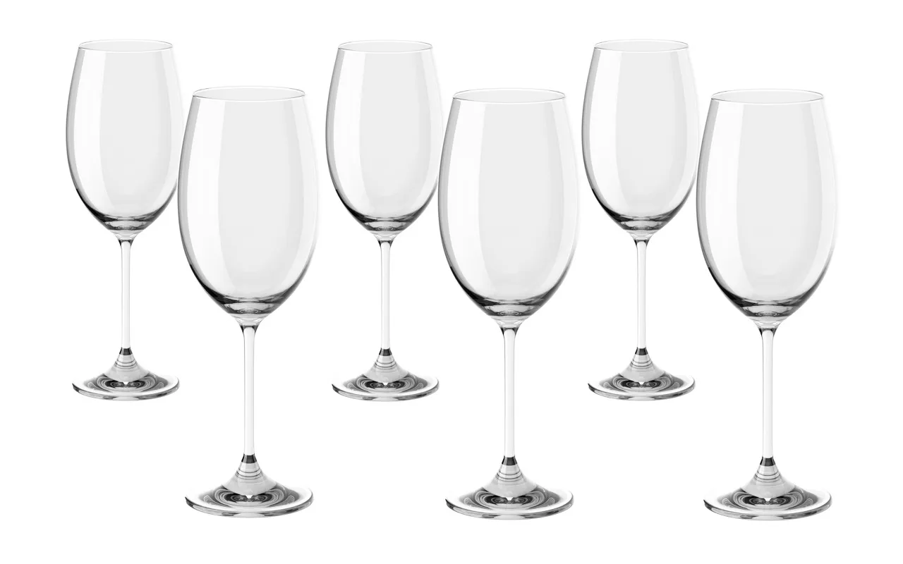 Jogo de taças de cristal para vinho (6)
