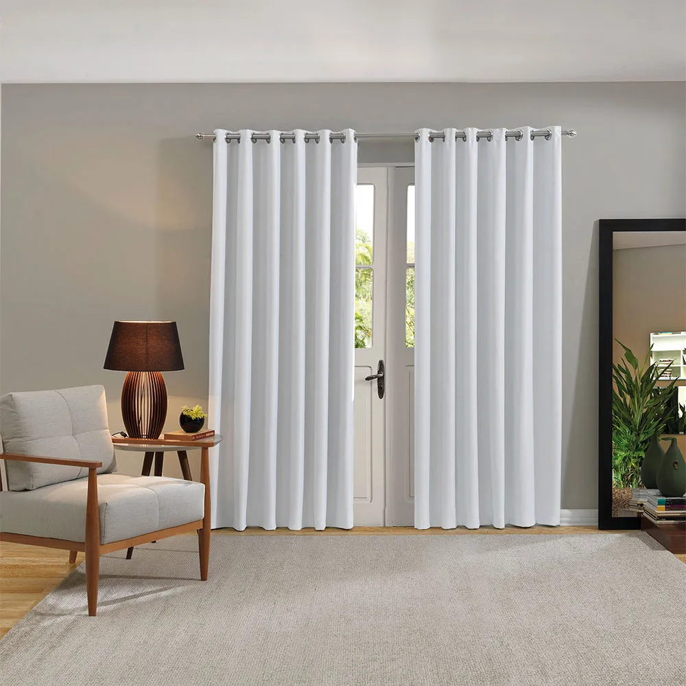Par de cortinas blackout premium